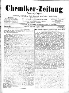 Chemiker-Zeitung Jg. 10 Nr. 66 (1886)