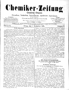Chemiker-Zeitung Jg. 10 Nr. 17 (1886)