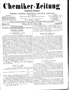 Chemiker-Zeitung Jg. 10 Nr. 81 (1886)