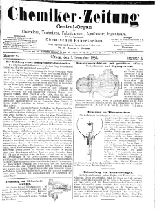 Chemiker-Zeitung Jg. 10 Nr. 97 (1886)
