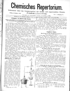 Chemiker Zeitung: Chemisches Repertorium Jg. 10 Nr. 2 (1886)