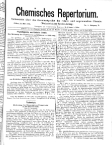 Chemiker Zeitung: Chemisches Repertorium Jg. 10 Nr. 8 (1886)