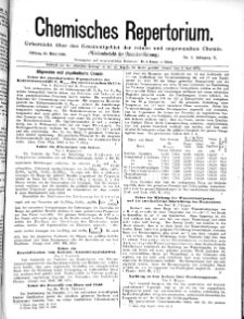 Chemiker Zeitung: Chemisches Repertorium Jg. 10 Nr. 9 (1886)