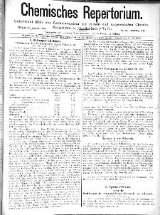 Chemiker Zeitung: Chemisches Repertorium Jg. 12 Nr. 28 (1888)