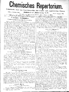 Chemiker Zeitung: Chemisches Repertorium Jg. 12 Nr. 41 (1888)