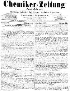 Chemiker Zeitung Jg. 12 Nr. 83 (1888)