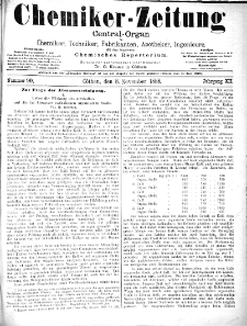 Chemiker Zeitung Jg. 12 Nr. 90 (1888)