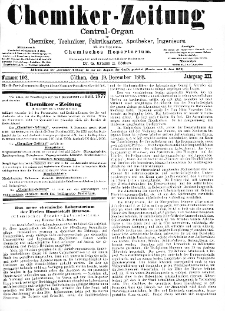 Chemiker Zeitung Jg. 12 Nr. 102 (1888)