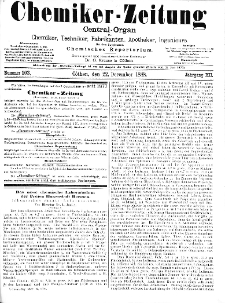 Chemiker Zeitung Jg. 12 Nr. 103 (1888)