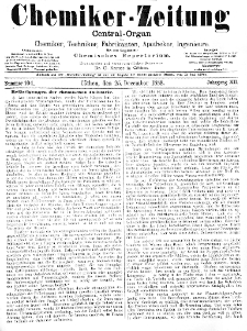 Chemiker Zeitung Jg. 12 Nr. 104 (1888)