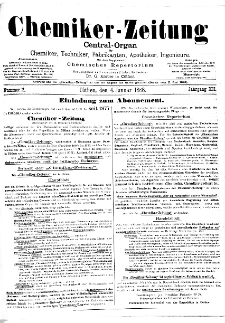 Chemiker Zeitung Jg. 12 Nr. 2 (1888)