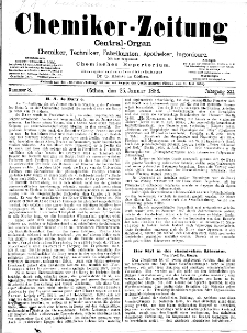 Chemiker Zeitung Jg. 12 Nr. 8 (1888)