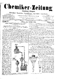 Chemiker Zeitung Jg. 12 Nr. 40 (1888)