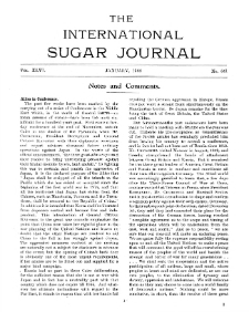 International Sugar Journal vol. 46 no. 541 (1944)