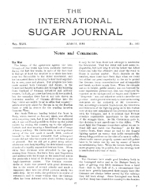 International Sugar Journal vol. 46 no. 543 (1944)