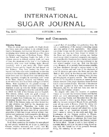 International Sugar Journal vol. 46 no. 549 (1944)