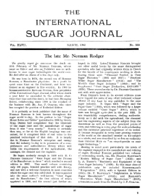 International Sugar Journal vol. 47 no. 555 (1945)