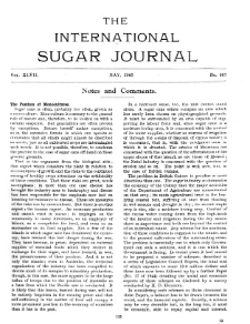 International Sugar Journal vol. 47 no. 557 (1945)