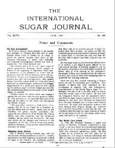 International Sugar Journal vol. 47 no. 558 (1945)