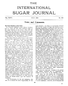 International Sugar Journal vol. 47 no. 559 (1945)