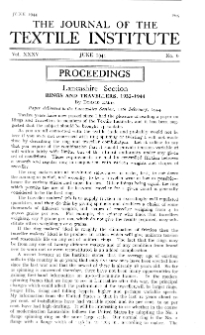 Proceedings vol. 35 no. 6 1944