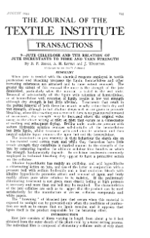 Transactions - August 1944