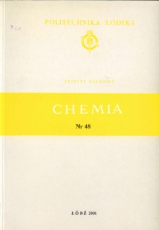 Zeszyty Naukowe. Chemia nr 48 (2001)