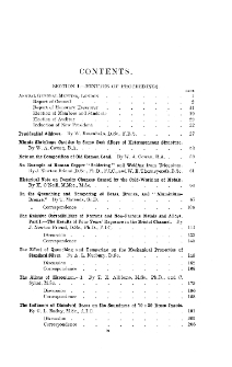 Section I - Minutes of proceedings pp. 209 - 432