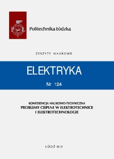 Zeszyty Naukowe. Elektryka nr 124 (2012)