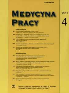 Struktura kadr i działalność służby medycyny pracy w Polsce w 2009 r. oraz dynamika i kierunki zmian w ostatnich latach