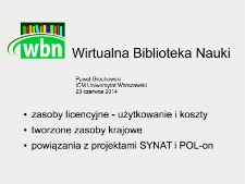 Wirtualna Biblioteka Nauki (WBN)