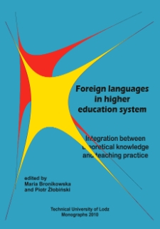 Foreign languages in higher education system : integration between theoretical knowledge and teaching practice