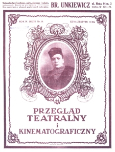 Przegląd Teatralny i Kinematograficzny nr 14 (1922)