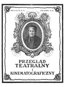 Przegląd Teatralny i Kinematograficzny nr 36/37 (1922)