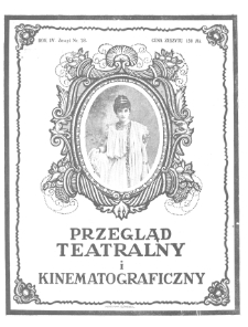 Przegląd Teatralny i Kinematograficzny nr 38 (1922)