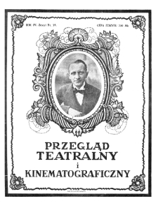 Przegląd Teatralny i Kinematograficzny nr39 (1922)