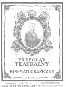 Przegląd Teatralny i Kinematograficzny nr 44/45 (1922)