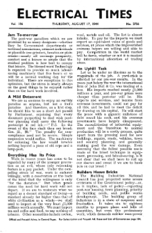 Electrical Times vol. 106 no. 2756 (1944)