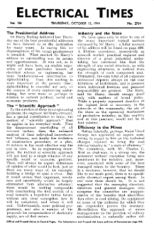 Electrical Times vol. 106 no. 2764 (1944)