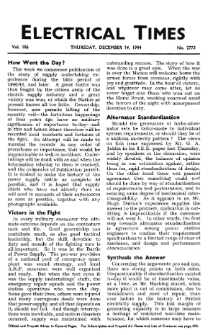 Electrical Times vol. 106 no. 2773 (1944)
