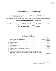 Beschreibung und Neubautare S. 365-370