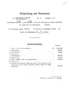 Beschreibung und Neubautare S. 423-428
