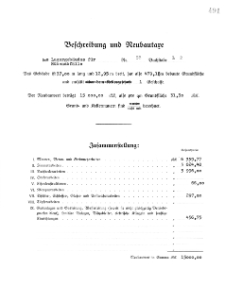 Beschreibung und Neubautare Nr. 58