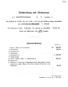 Beschreibung und Neubautare S. 555-558