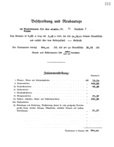 Beschreibung und Neubautare S. 577-580