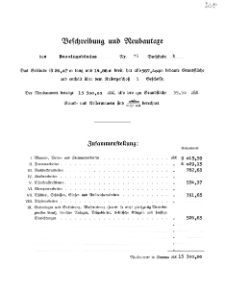 Beschreibung und Neubautare S. 599-602