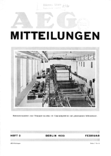 AEG Mittelungen H. 2 (1932)