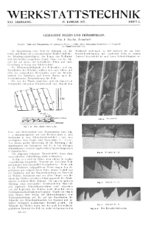 Werkstattstechnik Jg. 21 H. 2 (1927)