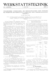 Werkstattstechnik Jg. 21 H. 11 (1927)