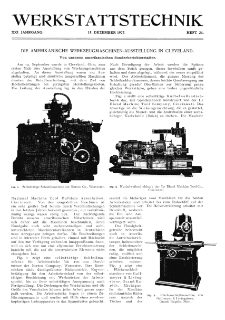 Werkstattstechnik Jg. 21 H. 24 (1927)